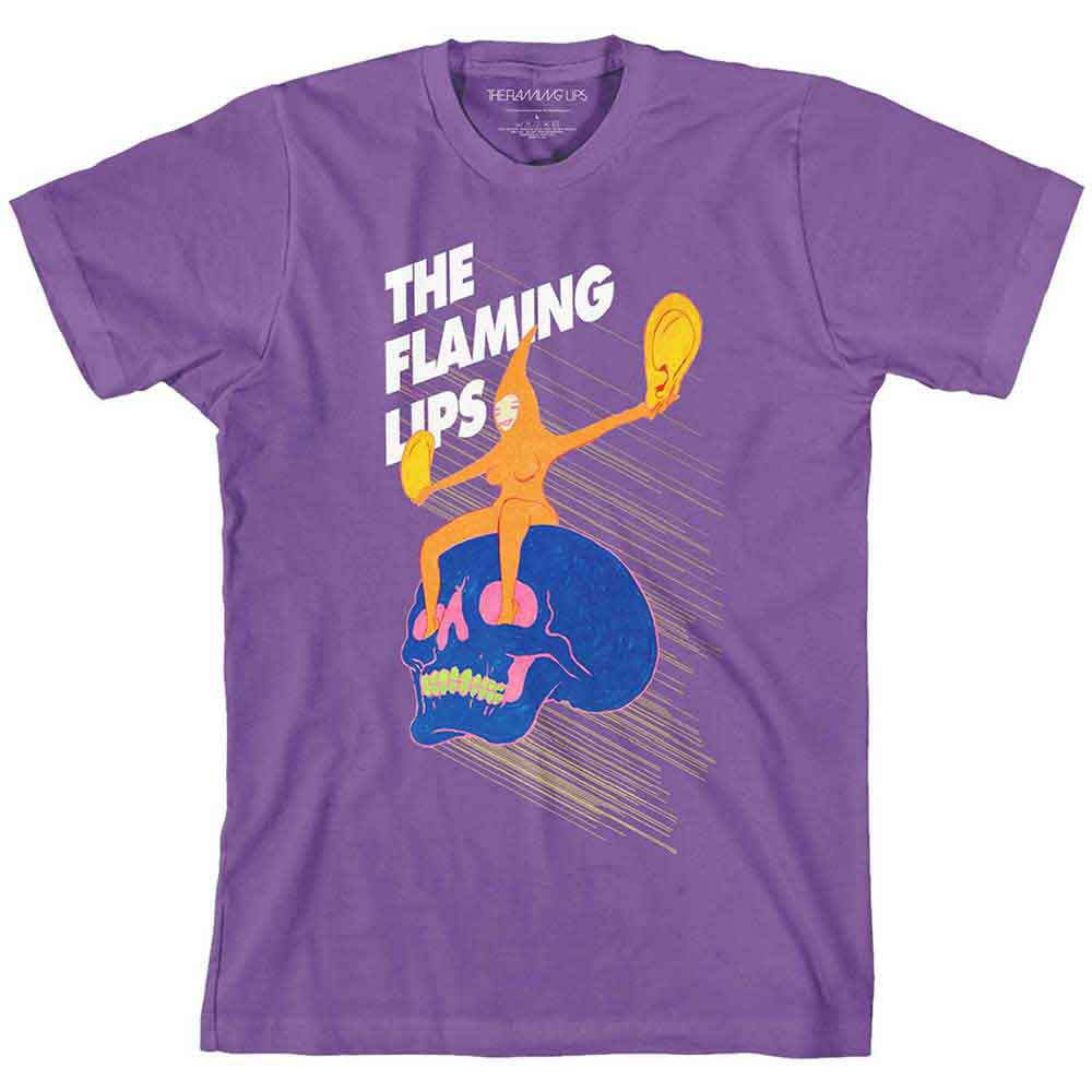 The Flaming Lips | Skull Rider - T-Shirt Purple