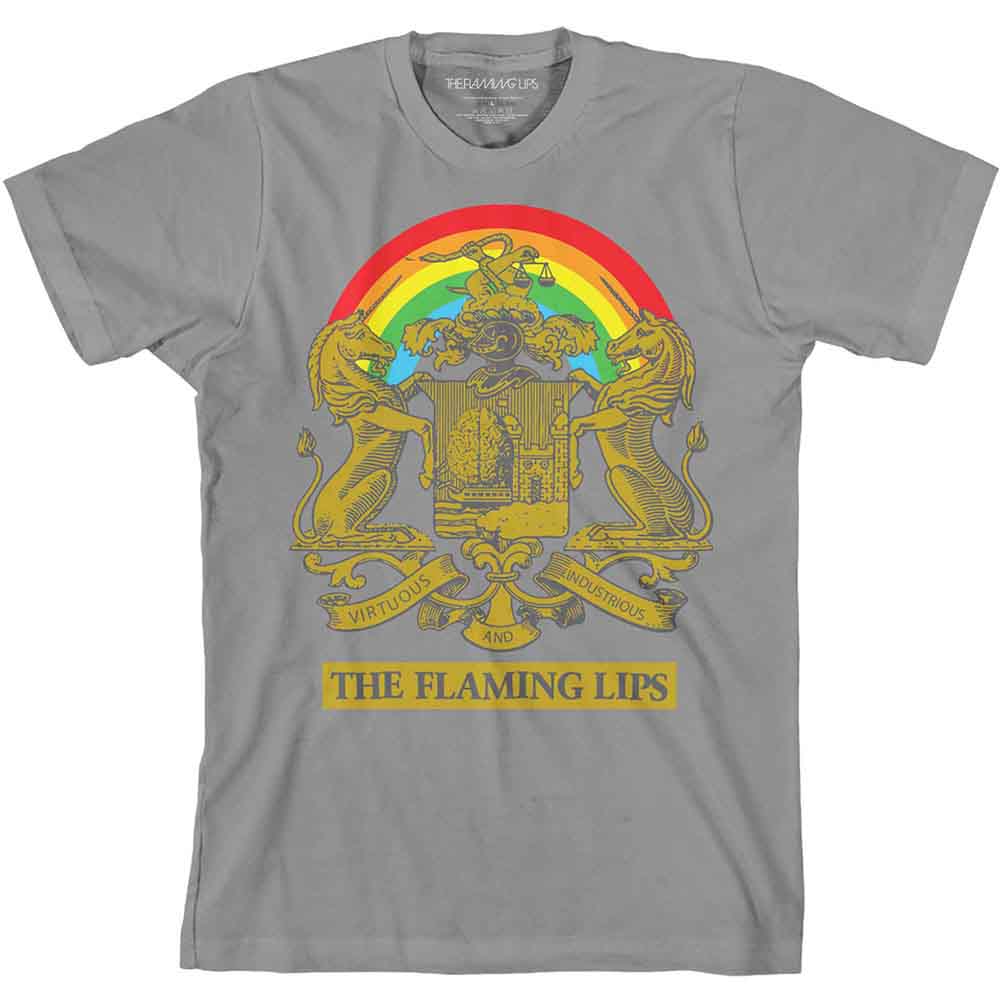 The Flaming Lips | Virtuous Industrious - T-Shirt Grey