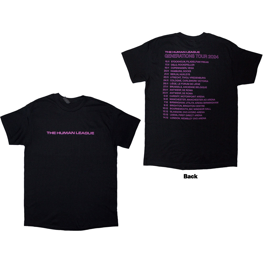 The Human League | Generations Tour '24 Text - Black