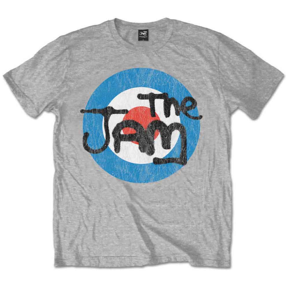 The Jam | Vintage Logo - T-Shirt Grey