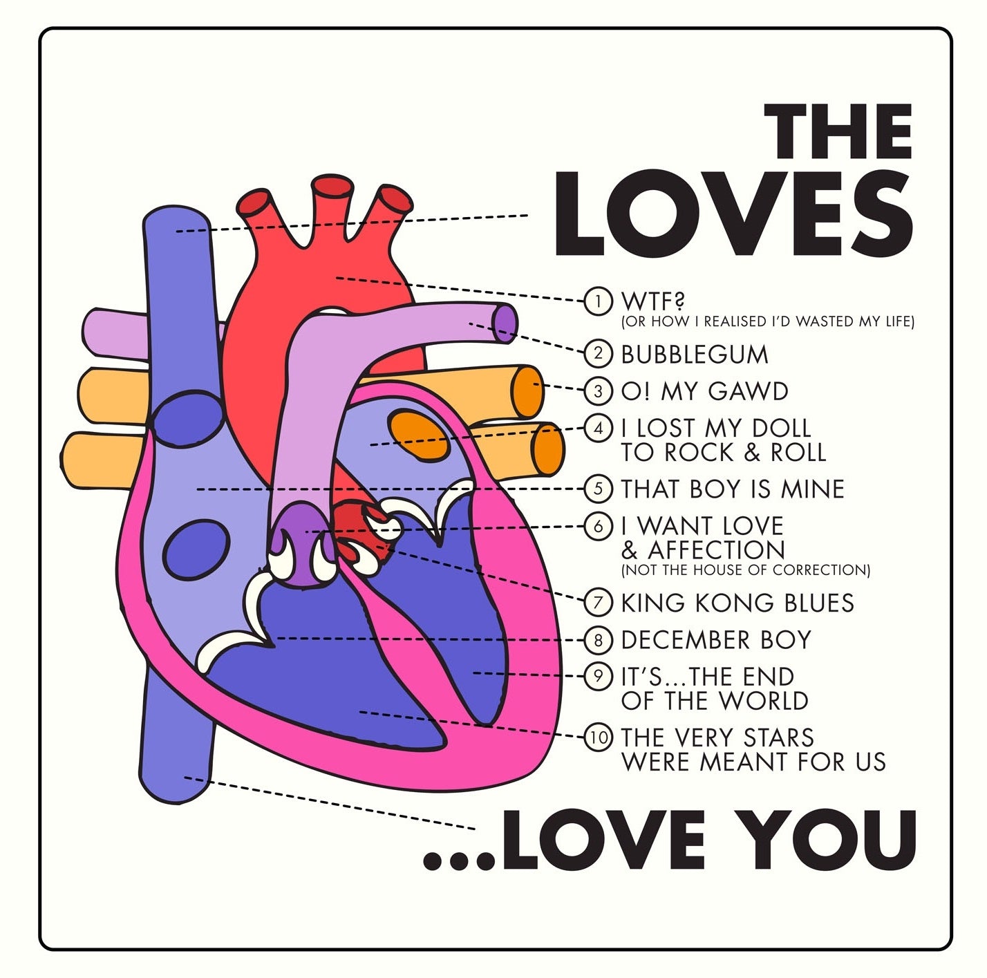 The Loves | Love You - CD