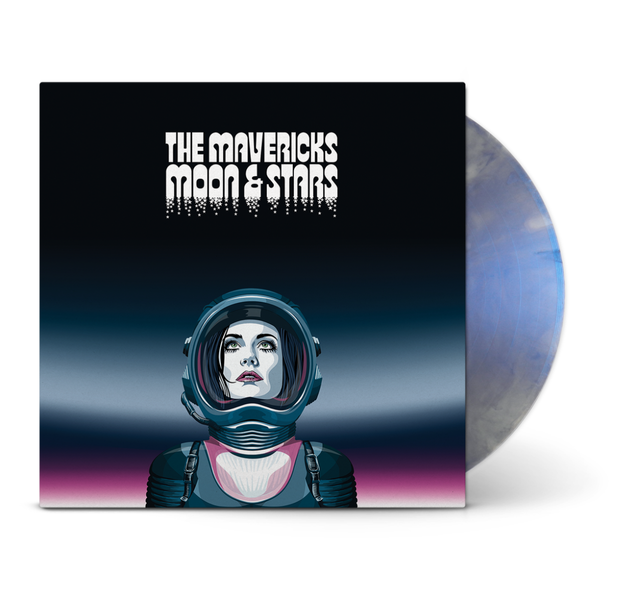 The Mavericks | Moon & Stars (Indie Exclusive, Colored Vinyl, Blue) - Vinyl