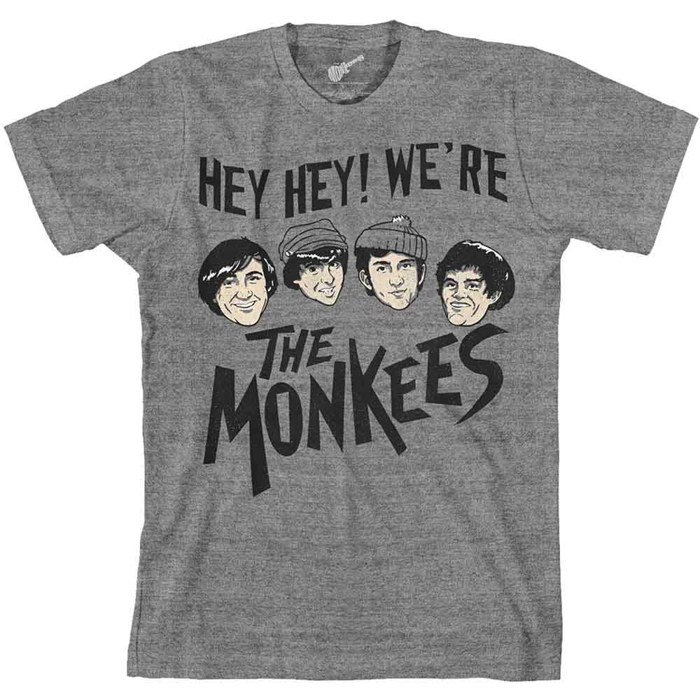 The Monkees | Hey Hey! - T-Shirt Grey