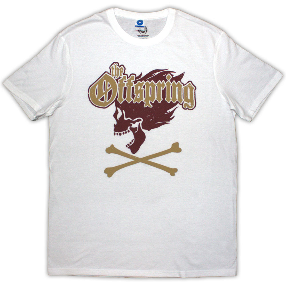 The Offspring | Screaming Skull - White
