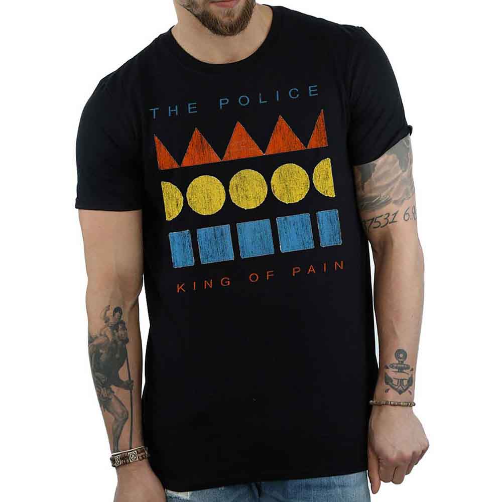 The Police | Kings of Pain - T-Shirt Black