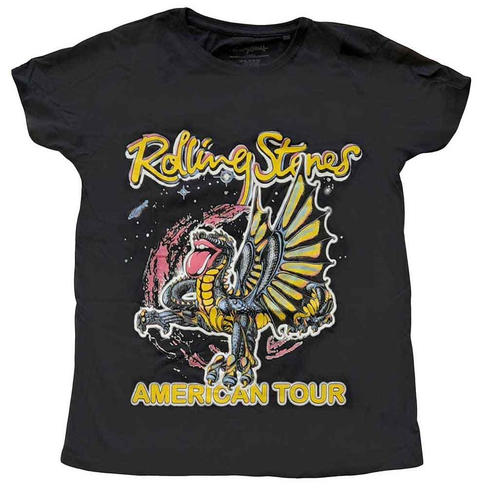 The Rolling Stones | American Tour Dragon - T-Shirt Black