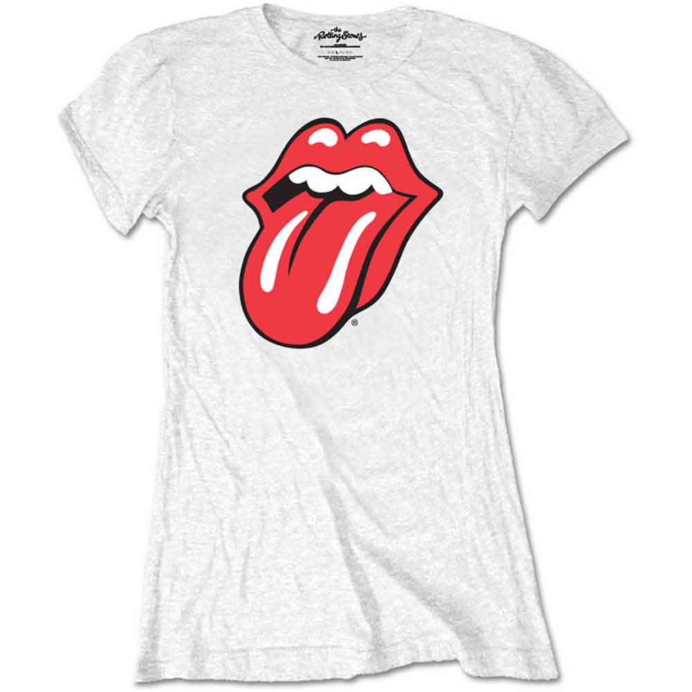 The Rolling Stones | Classic Tongue - T-Shirt White