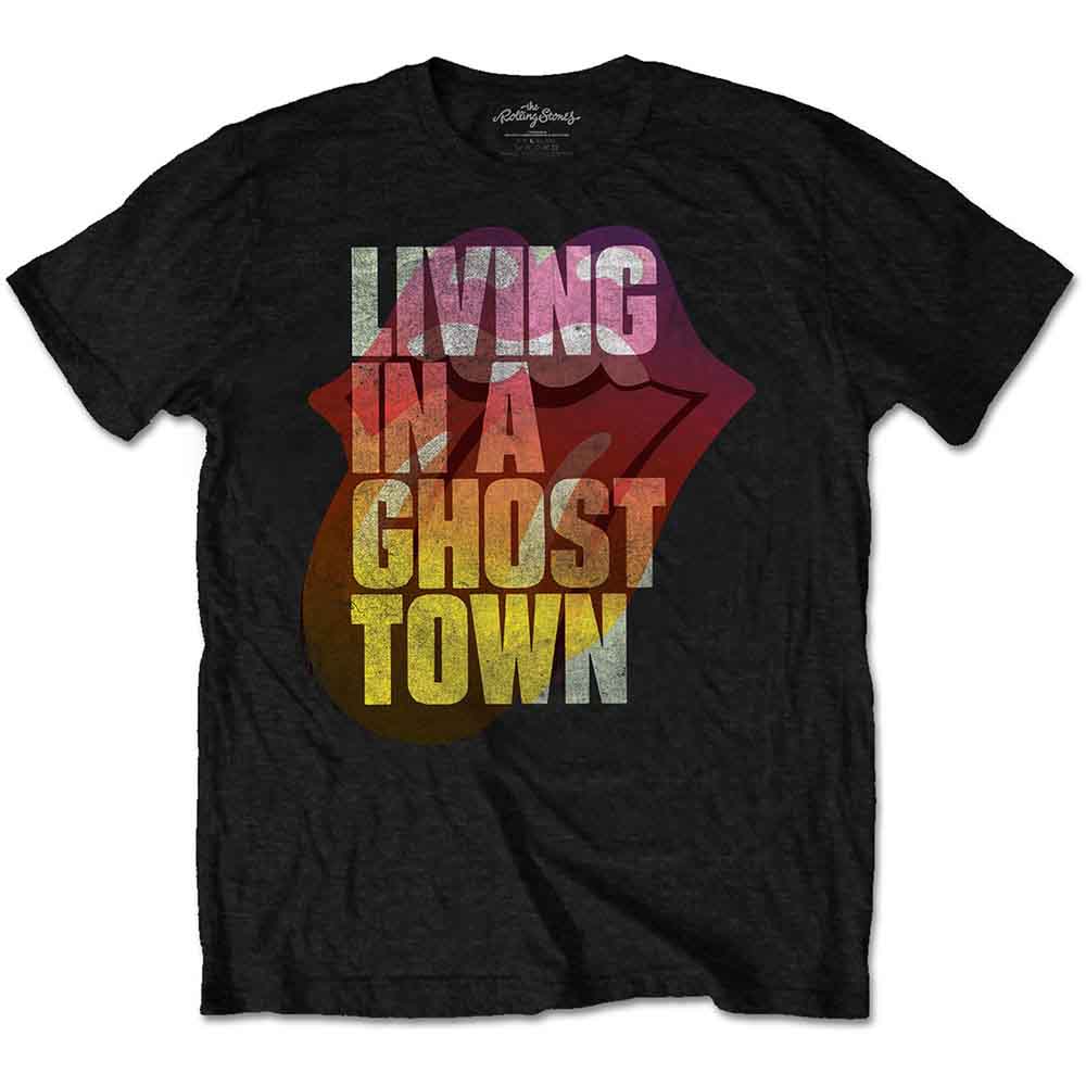 The Rolling Stones | Ghost Town - T-Shirt Black