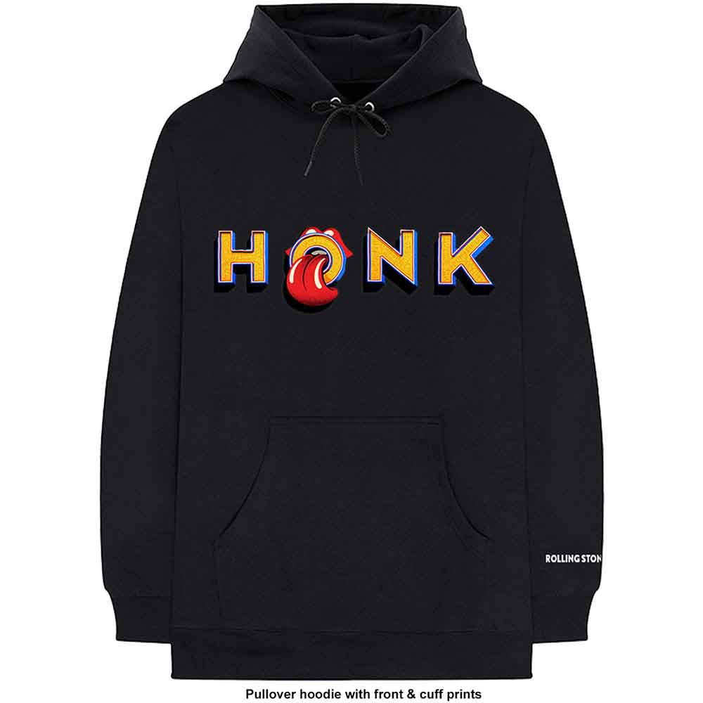 The Rolling Stones | Honk Letters - Sweatshirt Black