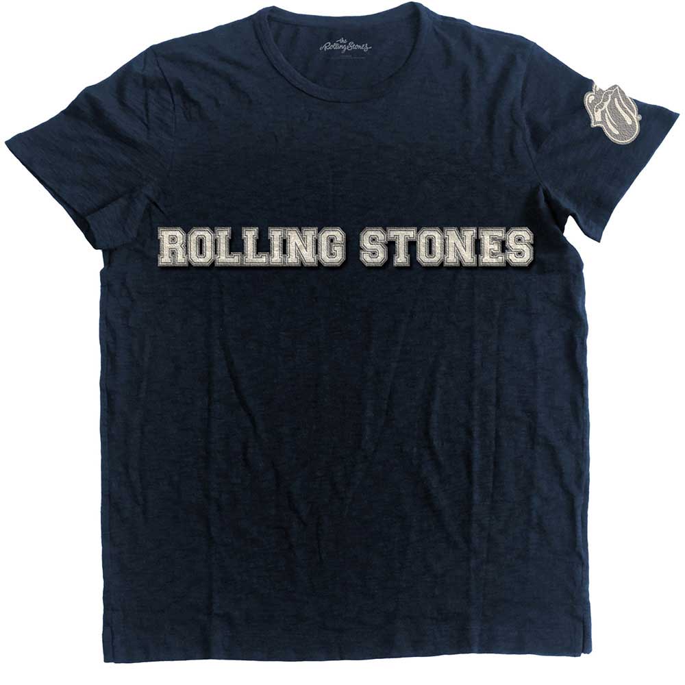 The Rolling Stones | Logo & Tongue - T-Shirt Blue