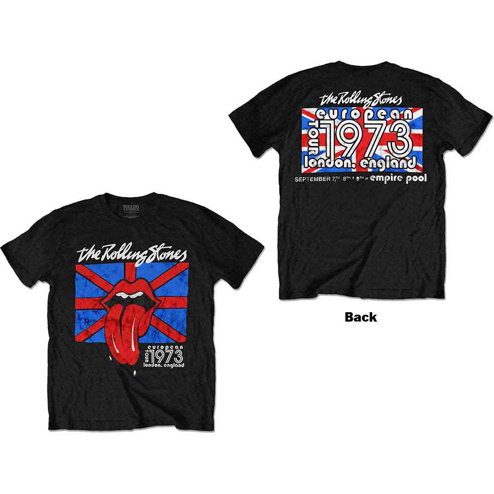 The Rolling Stones | London European '73 - T-Shirt Black
