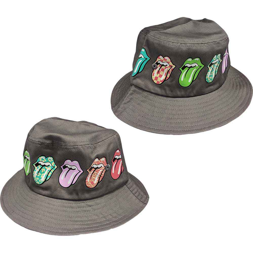 The Rolling Stones | Multi-Tongue Pattern - Hat Grey