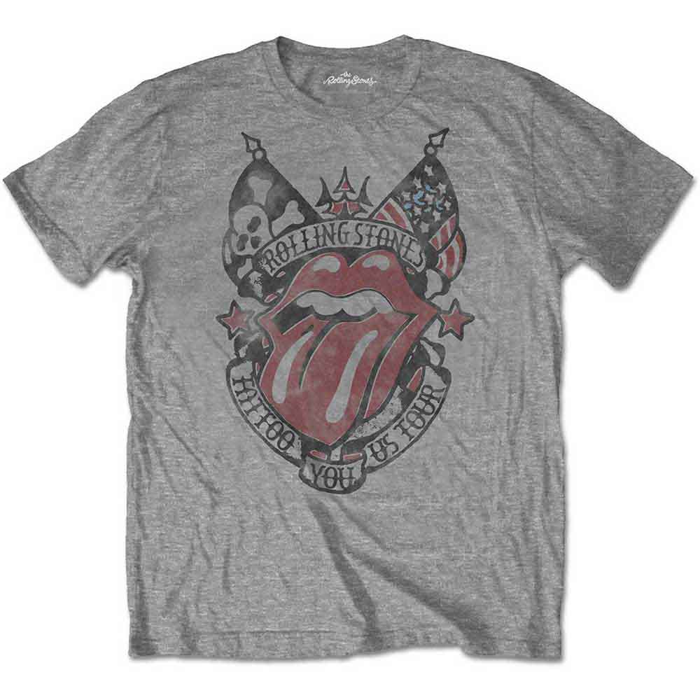The Rolling Stones | Tattoo You US Tour - T-Shirt Grey