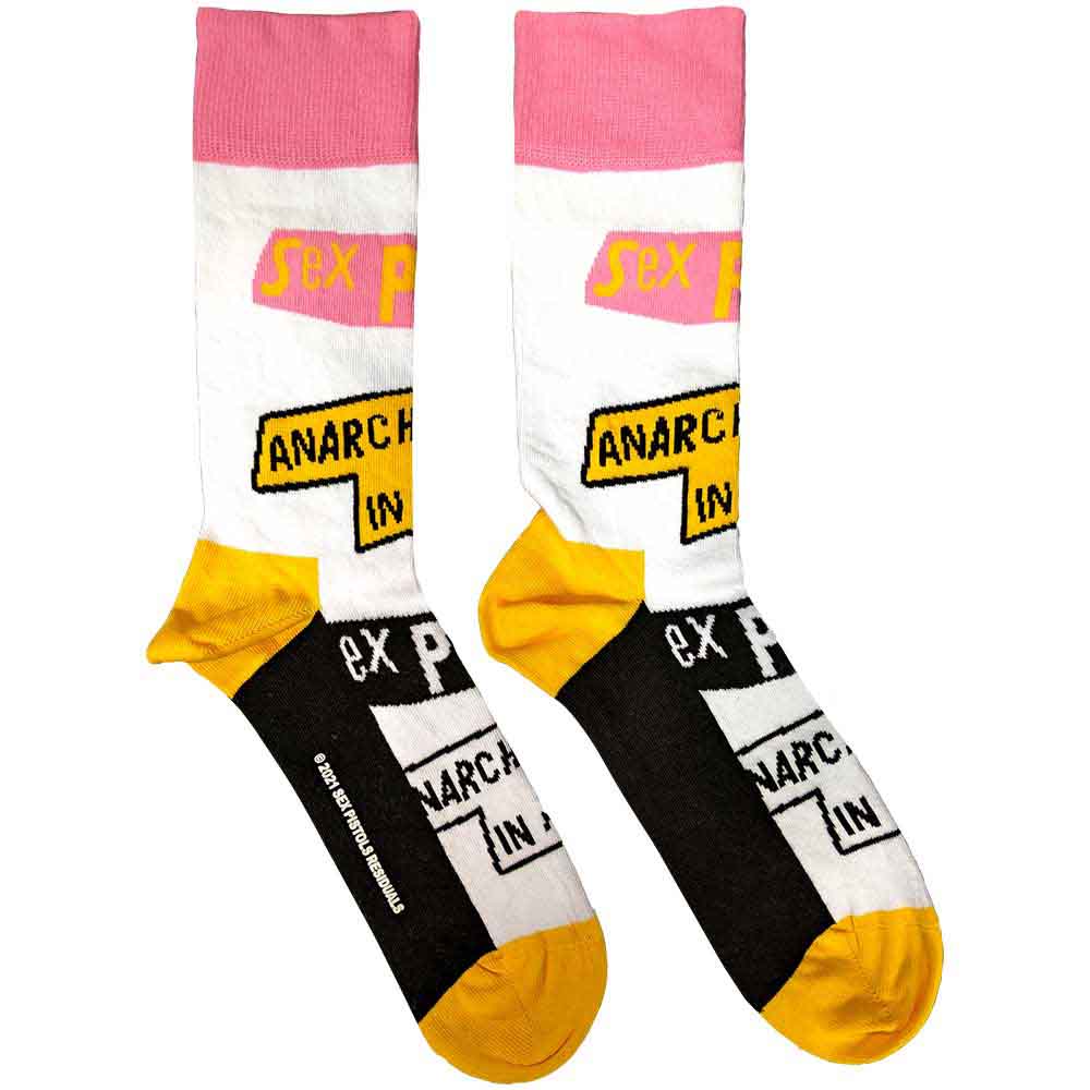 The Sex Pistols | Anarchy In The UK - Socks White