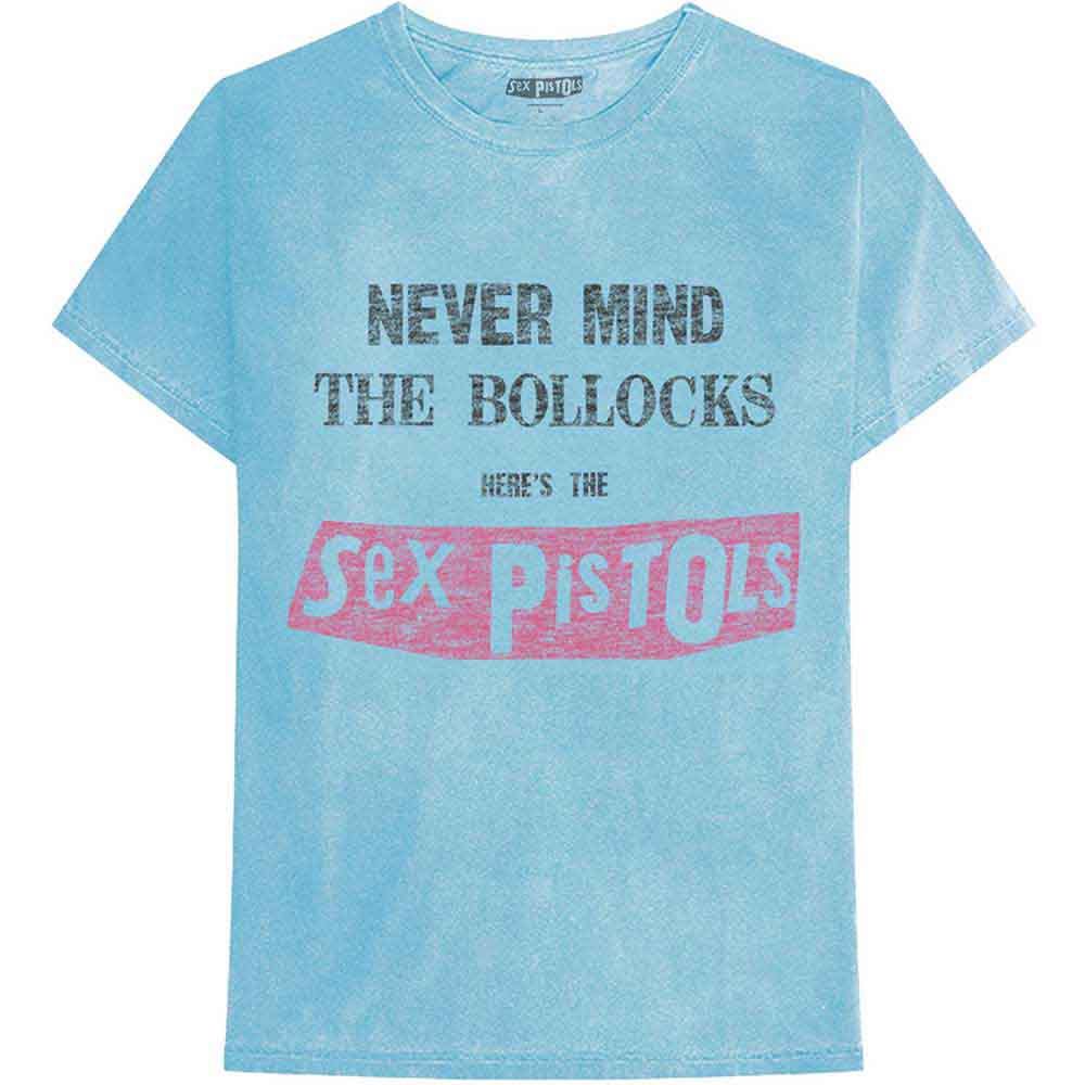 The Sex Pistols | Never Mind the Bollocks Distressed - T-Shirt Blue