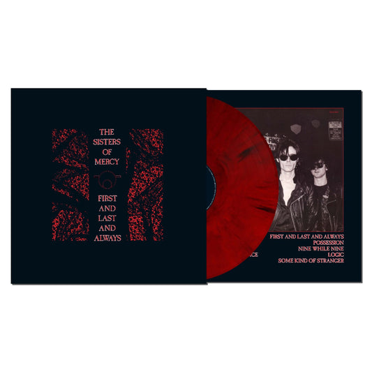 The Sisters Of Mercy | First And Last Always (Black & Red Marble Vinyl) (Brick & Mortar Exclusive) - Vinyl