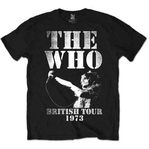 The Who | British Tour 1973 - T-Shirt Black