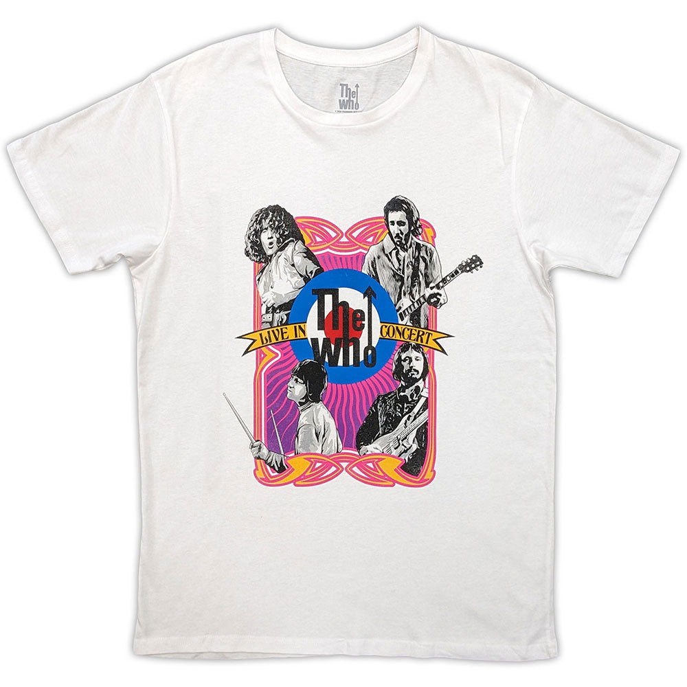 The Who | In Concert Target Logo - White