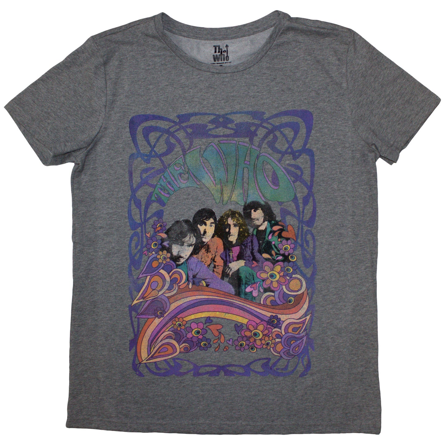 The Who | Psych Floral - Grey