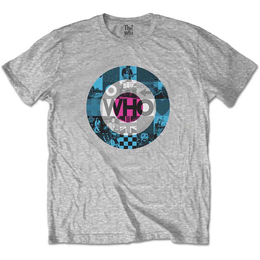 The Who | Target Blocks - T-Shirt Grey