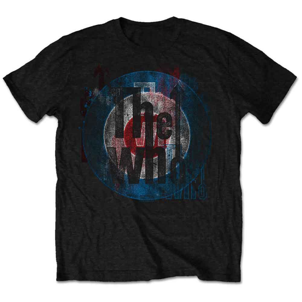 The Who | Target Texture - T-Shirt Black