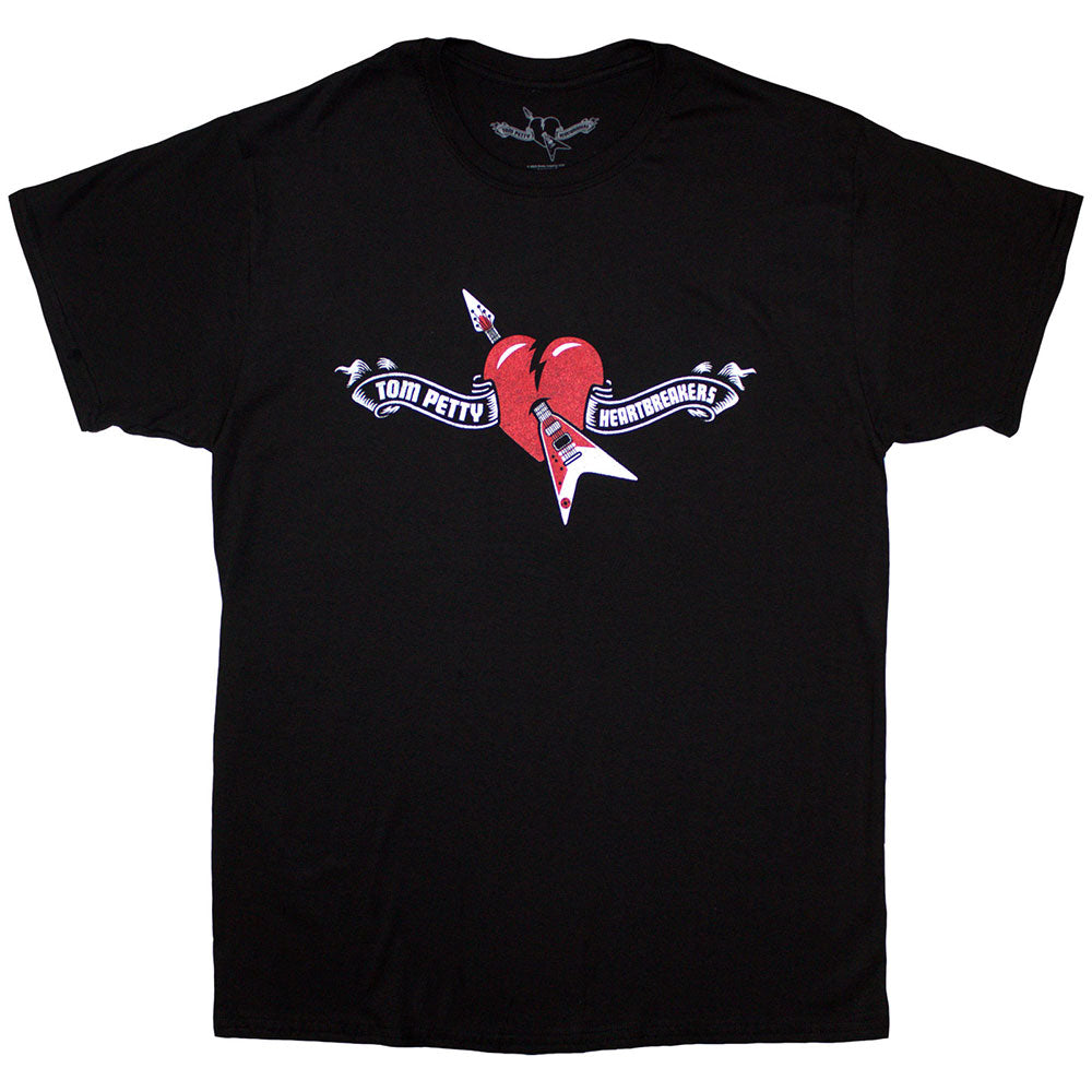 Tom Petty & The Heartbreakers | Heart Logo - Black