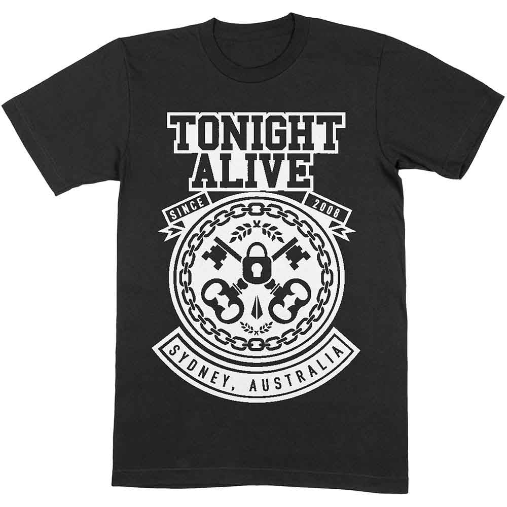 Tonight Alive | TA Keys - T-Shirt Black