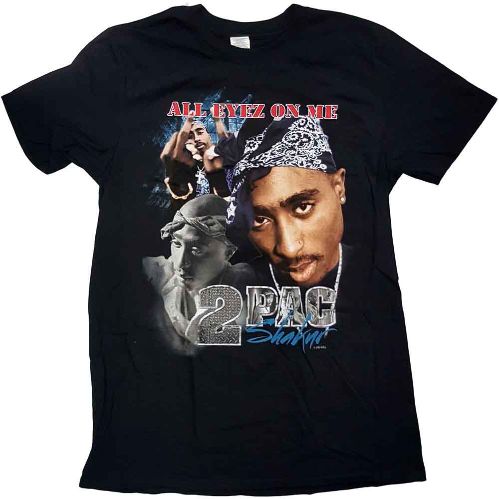Tupac | All Eyez Homage - T-Shirt Black