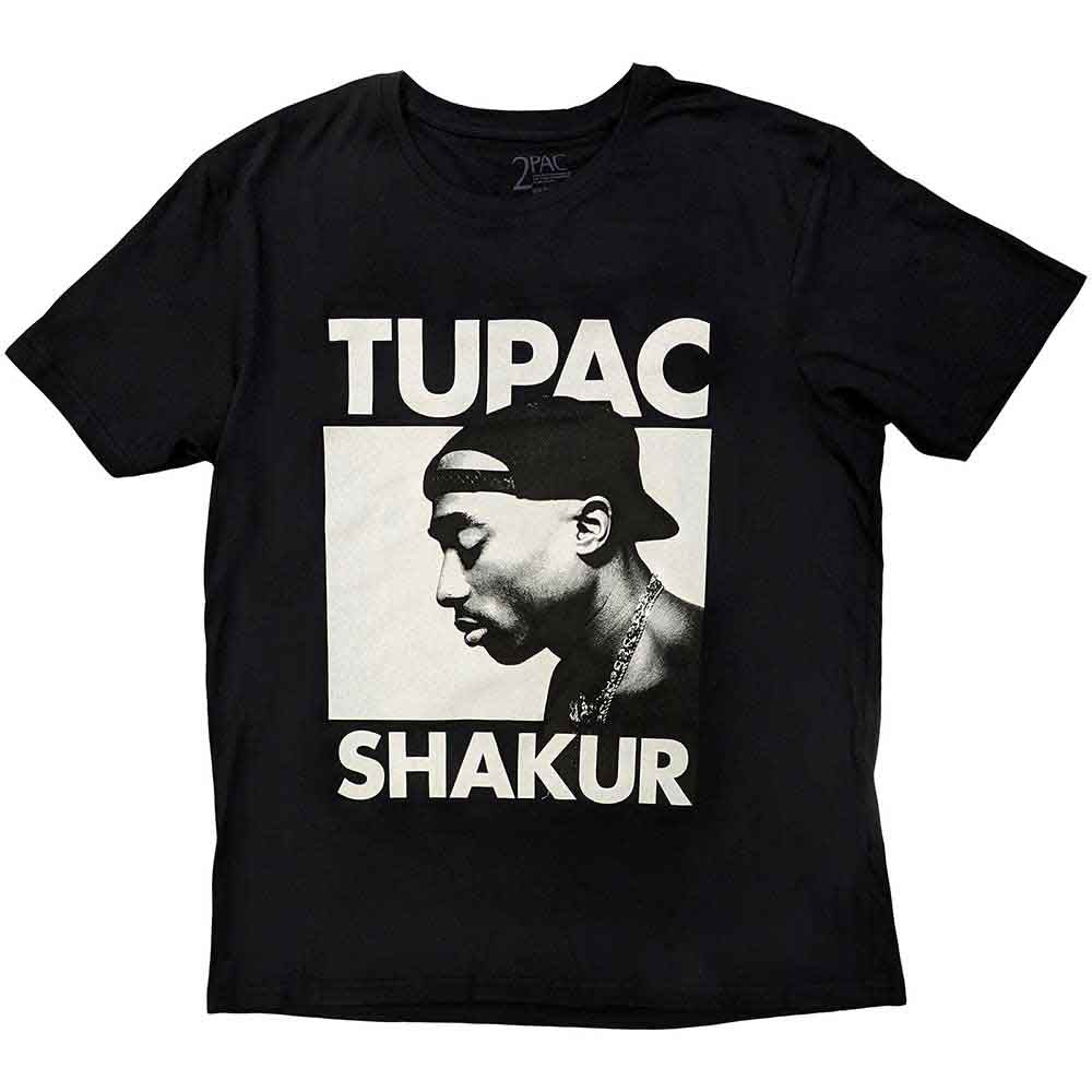 Tupac | Eyes Closed - T-Shirt Black