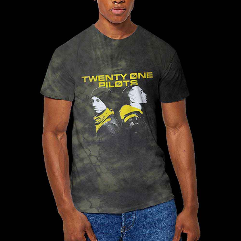 Twenty One Pilots | Back To Back - T-Shirt Green