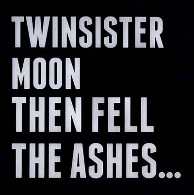 TWINSISTERMOON | Then Fell The Ashes... - CD