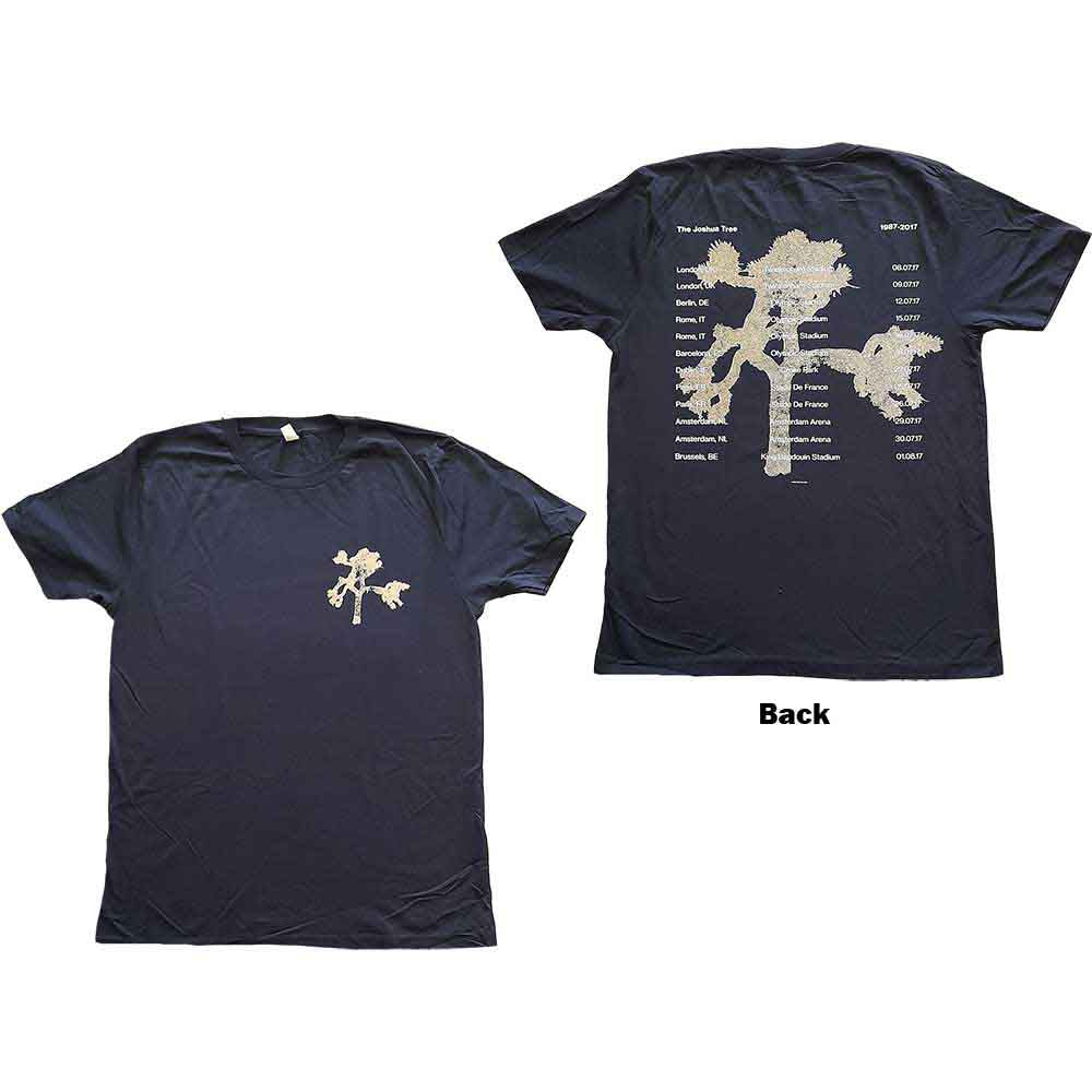 U2 | Joshua Tree Photo - T-Shirt Blue