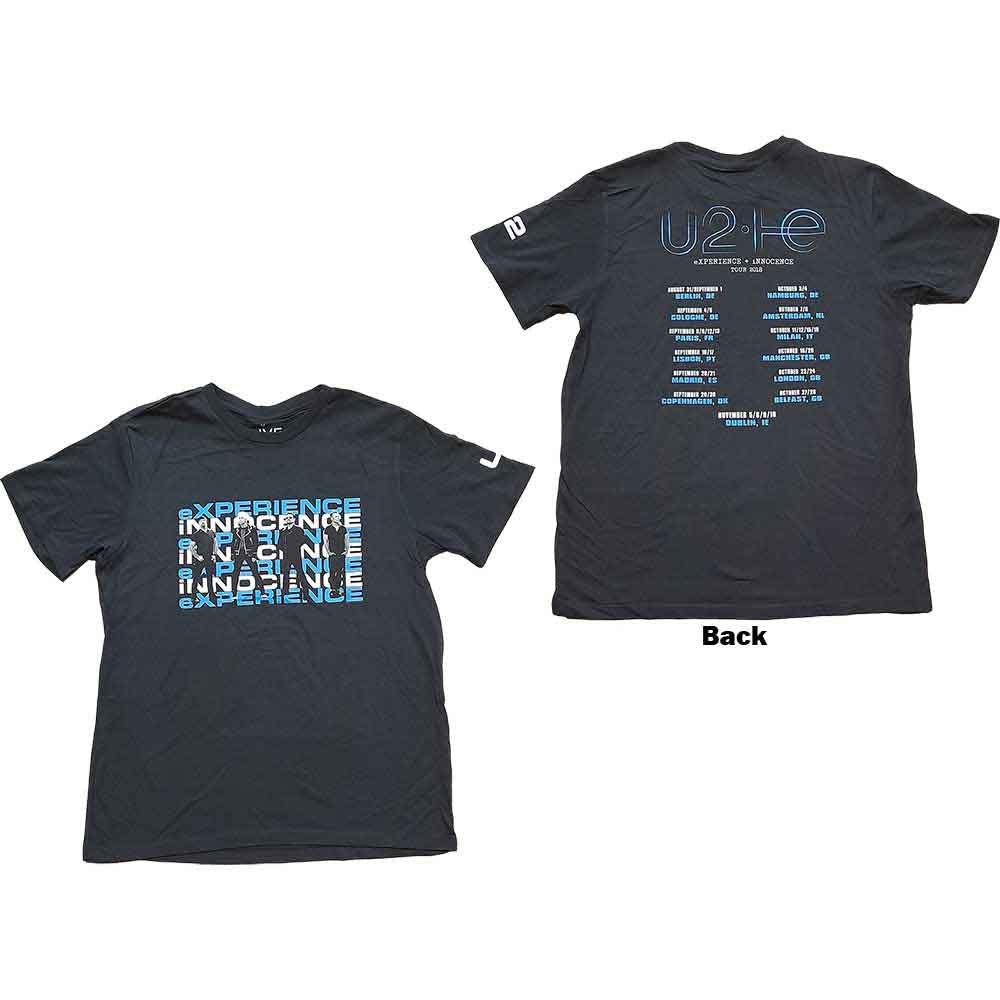 U2 | Repeat Logo - T-Shirt Black