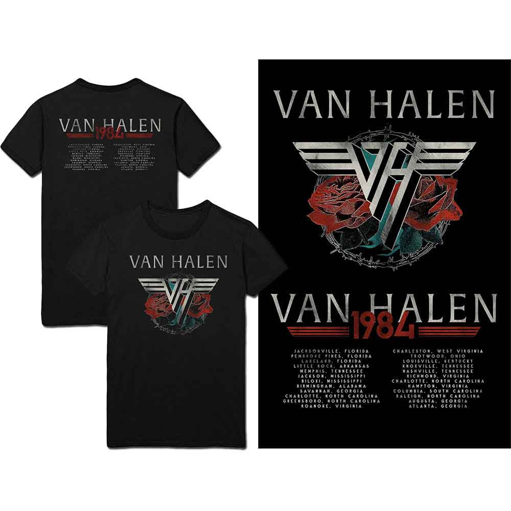 Van Halen | 84 Tour - T-Shirt Black