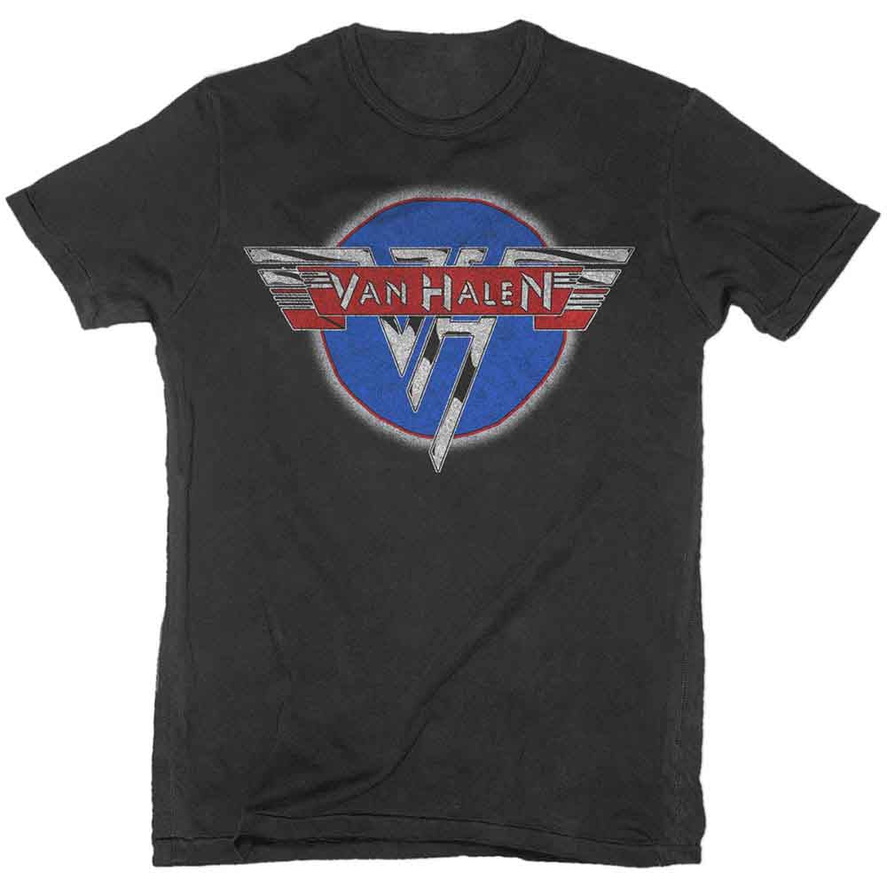 Van Halen | Chrome Logo - T-Shirt Black