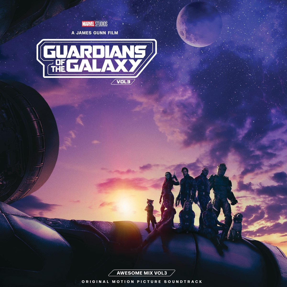 Various Artists | Guardians Of The Galaxy Vol. 3: Awesome Mix Vol. 3 (Limited Edition, Translucent Grape & Cobalt Blue Colored Vinyl, Bonus Poster) (2 Lp's) - Vinyl