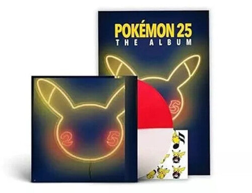 Various Artists | Pokemon 25: The Album (Limited Edition, Red & White Two-Tone Vinyl, Poster) - Vinyl