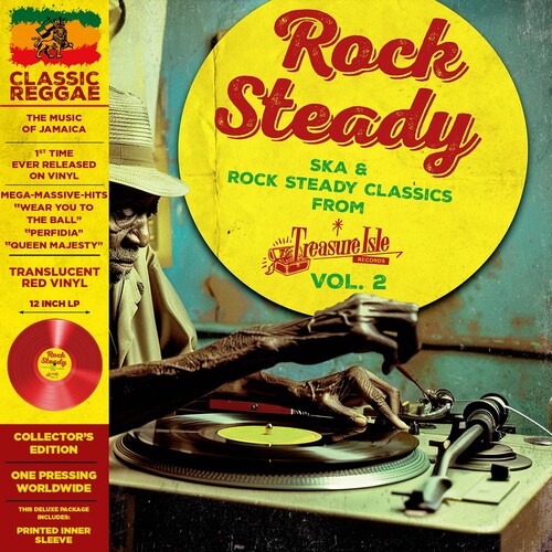 Various Artists | Ska & Rock Steady Classics From Treasure Isle Vol 2 (Colored Vinyl, Red, Deluxe Edition, Limited Edition, Remastered) - Vinyl