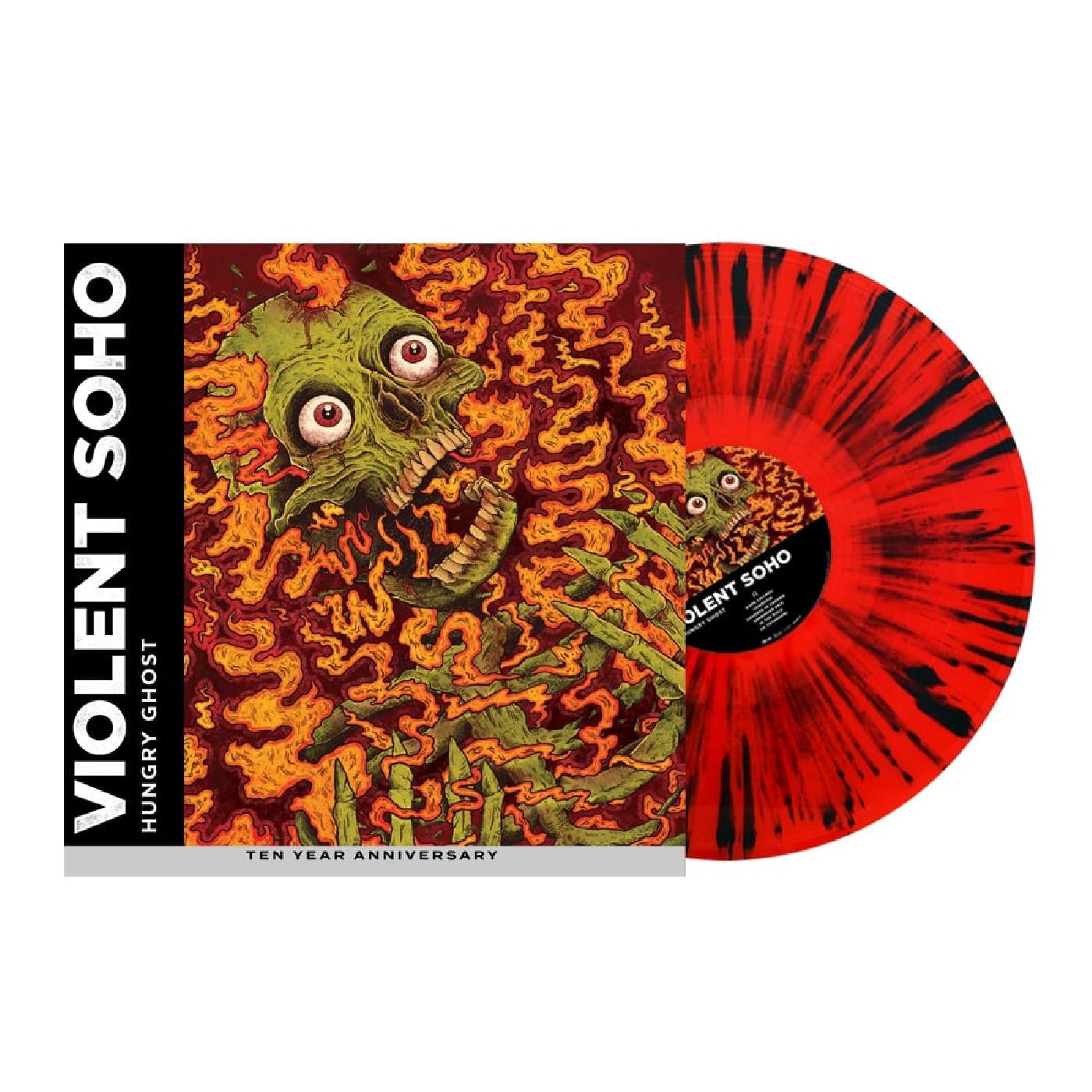 Violent Soho | Hungry Ghost (10 Year Anniversary Edition) (Yellow With Orange & Red Splatter Vinyl) - Vinyl