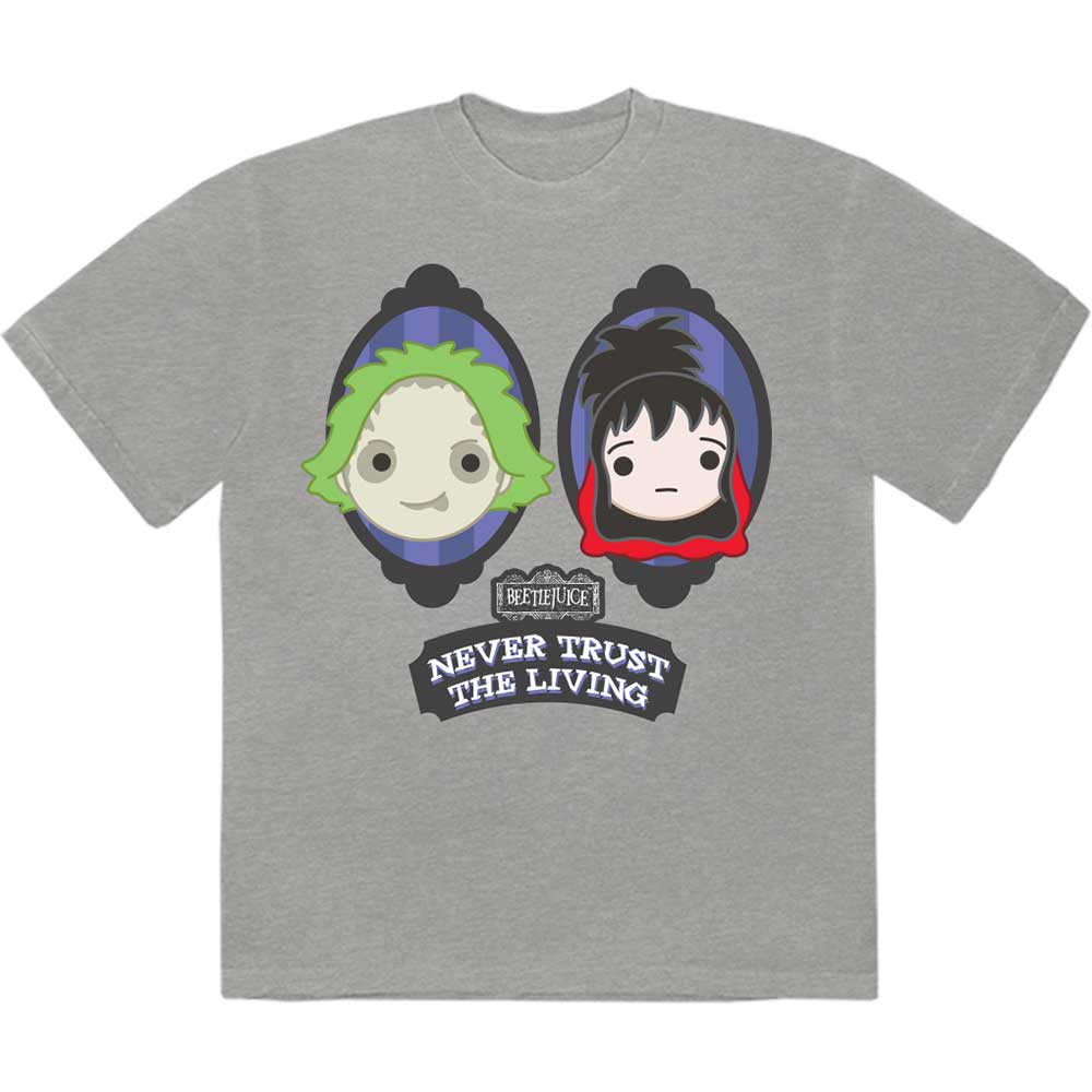 Warner Bros | Beetlejuice Never Trust The Living - T-Shirt Grey