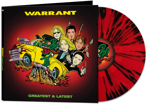 Warrant | Greatest & Latest (Limited Edition, Red & Black Splatter Colored Vinyl) - Vinyl