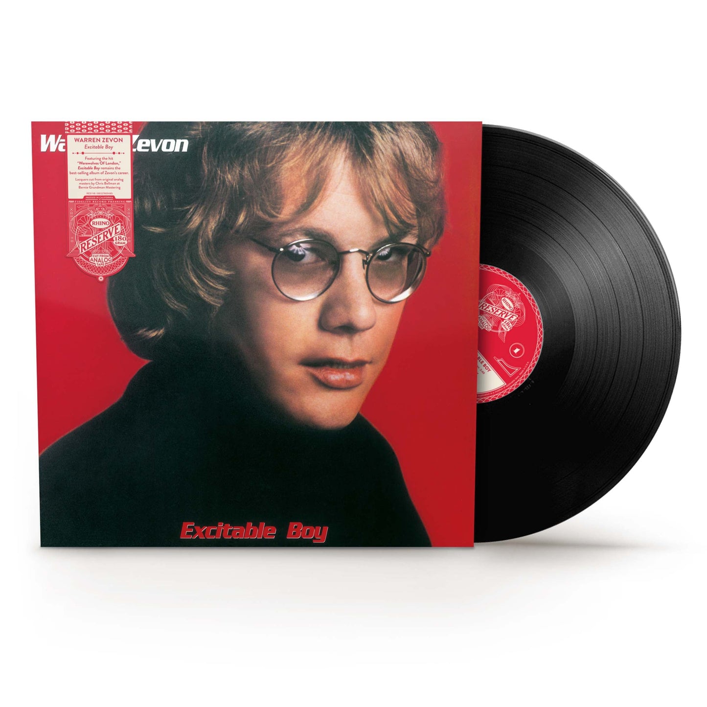 Warren Zevon | Excitable Boy(Rhino Reserve)(RKTBR25) - Vinyl