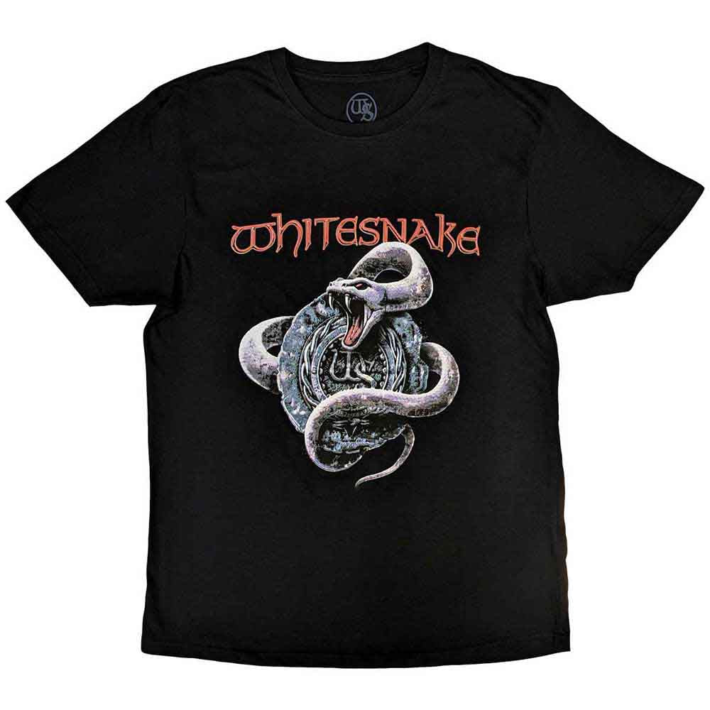 Whitesnake | Silver Snake - T-Shirt Black