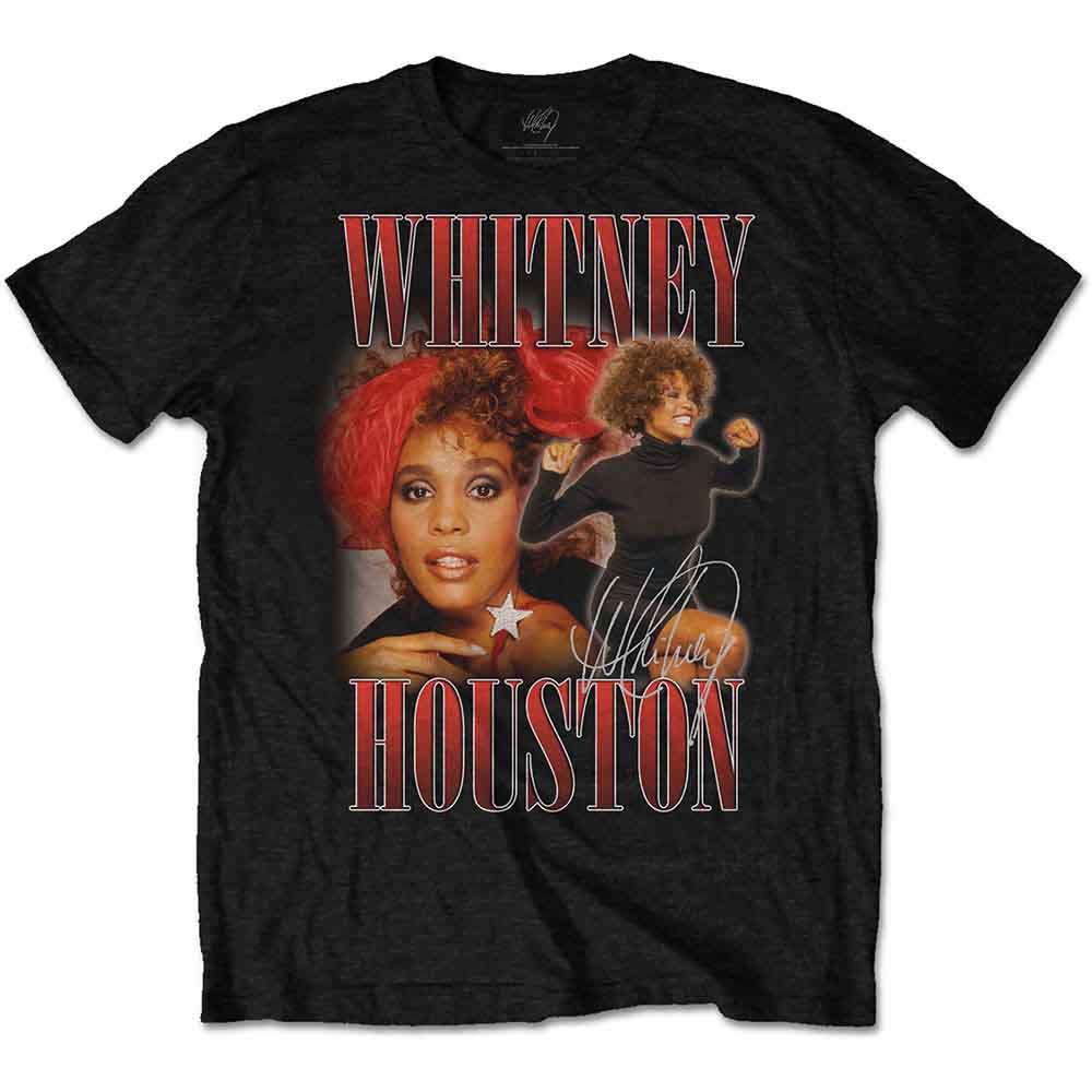 Whitney Houston | 90s Homage - T-Shirt Black