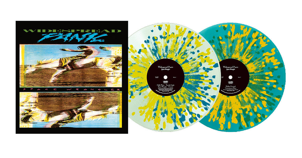 Widespread Panic | Space Wrangler (Indie Exclusive, Limited Edition, White W/ Teal/ Yellow Splatter & Teal W/ Green/Yellow Splatter Colored Vinyl) (2 Lp's) - Vinyl