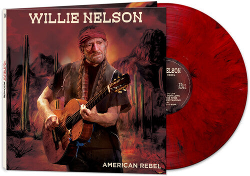 Willie Nelson | American Rebel (Limited Edition, Red Marbled Colored Vinyl) - Vinyl