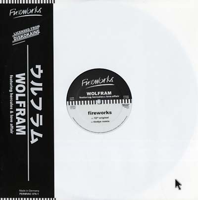WOLFRAM (FEAT. HERCULES & LOVE AFFAIR) | Fireworks - Vinyl