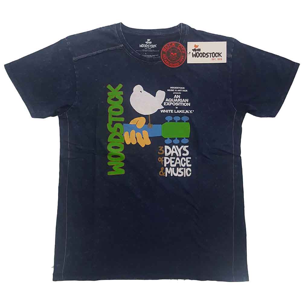 Woodstock | Poster - T-Shirt Blue