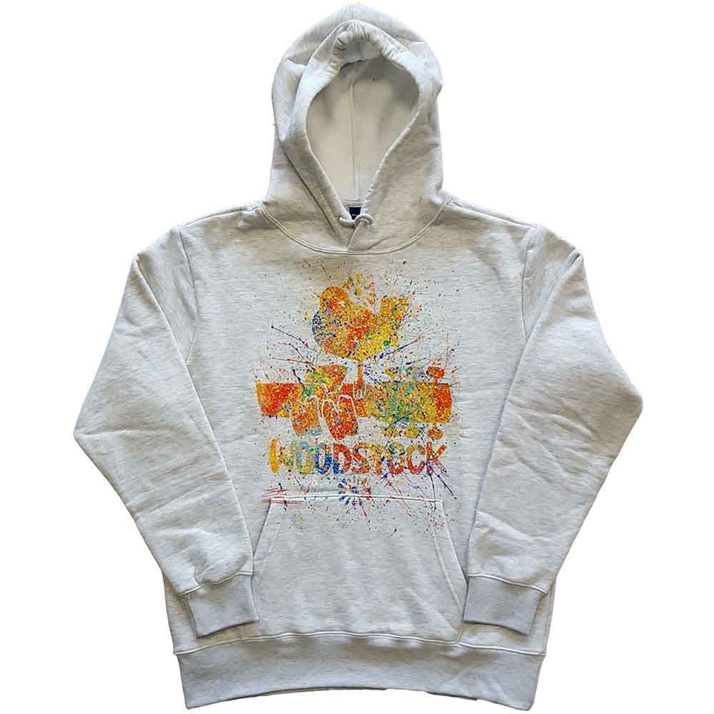 Woodstock | Splatter - Sweatshirt Neutral, White