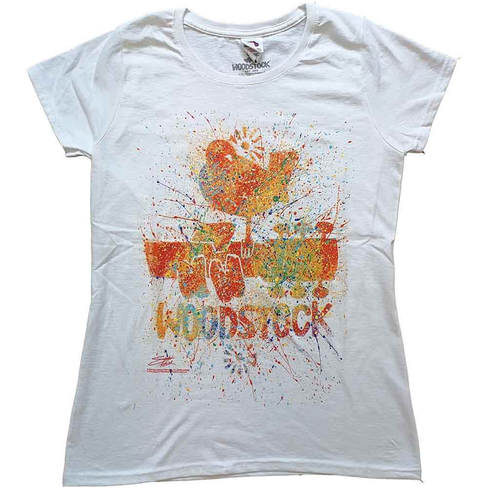 Woodstock | Splatter - T-Shirt White
